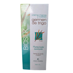 Crema Manos y Cuerpo Germen de Trigo Biosilk