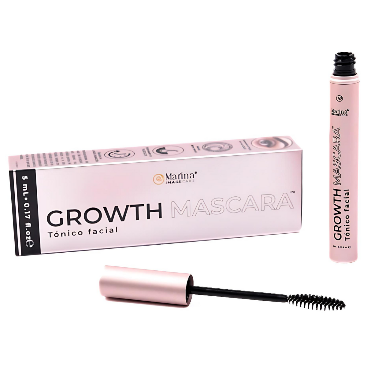 Growth Mascara Pestañina Tratamiento Alargadora de pestañas Marina Image Care