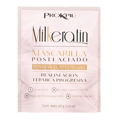Milkeratin Mascarilla Post Laciado, Leche y Keratina Prokpil