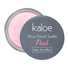 Polvo Facial Suelto Pink (Efecto piel de bebe) Kaloe
