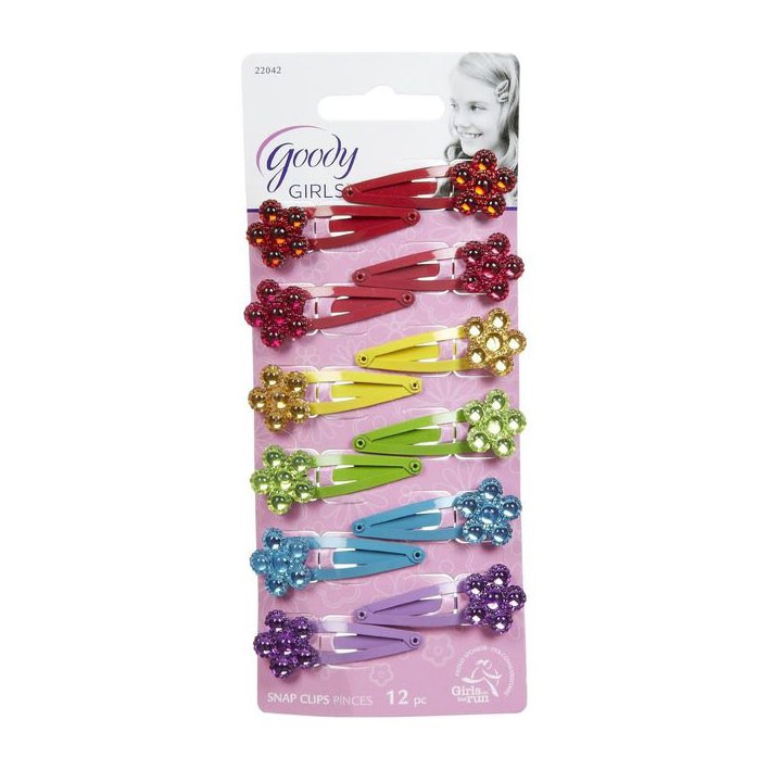 Hebillas de Flores a Presión Goody