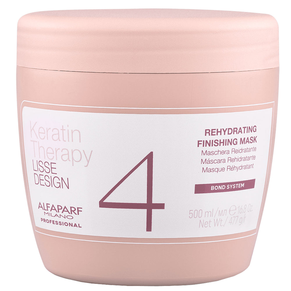 Keratin Therapy Lisse Design Rehydrating Mask Keratina Paso 4 Alfaparf Milano