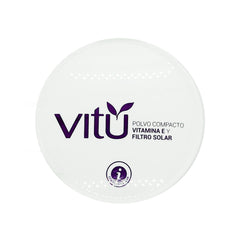 Polvo Compacto Vitamina E y Filtro Solar Vitú