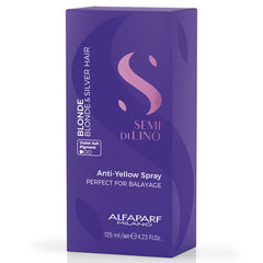 Semi Di Lino Blonde Anti-Yellow Spray Cabello Rubio y Plata Alfaparf Milano