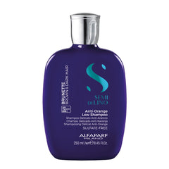Semi Di Lino Brunette Anti-Orange Shampoo Cabello Castaño Alfaparf Milano