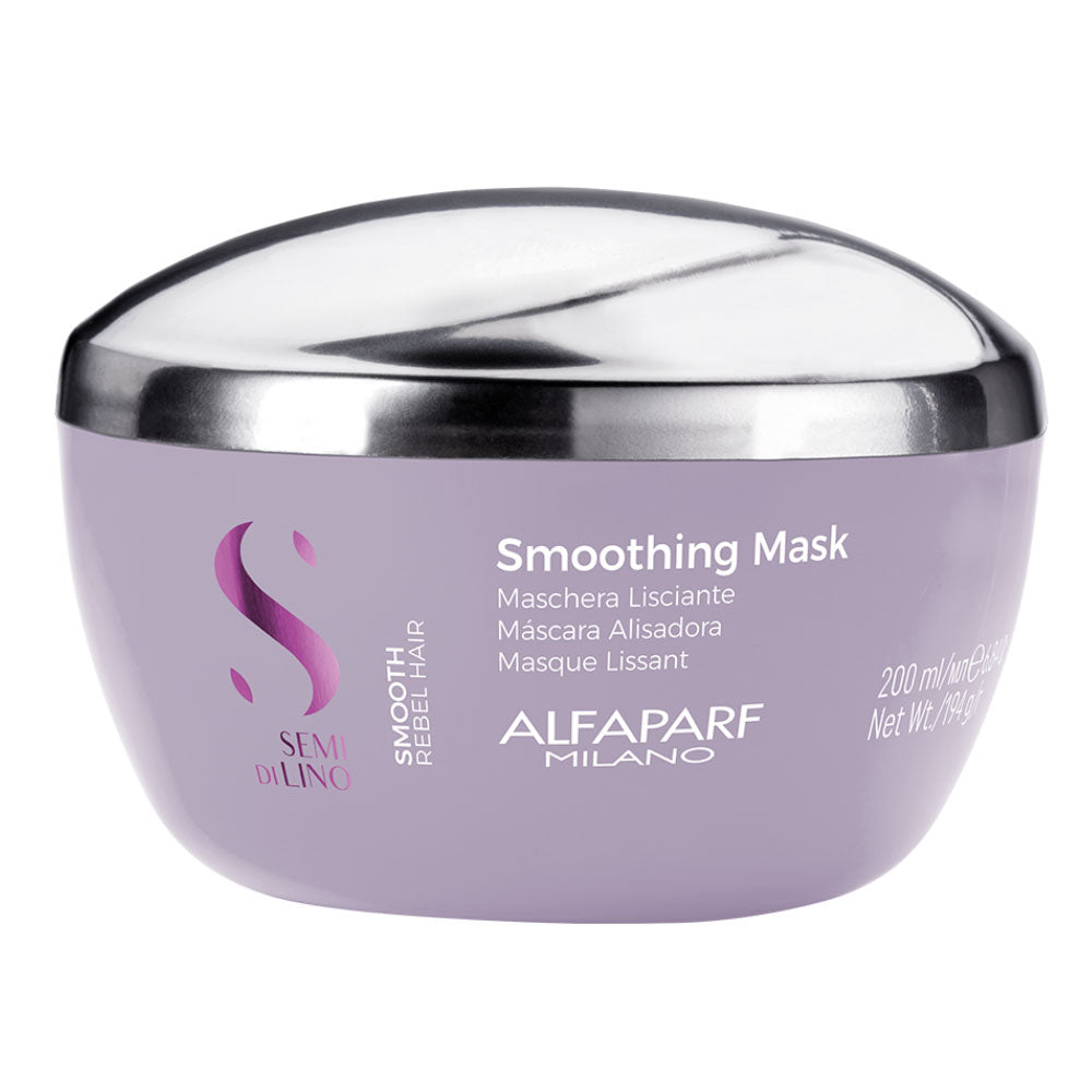 Semi Di Lino Smooth Cabello Rebelde Smoothing Mask Alfaparf Milano