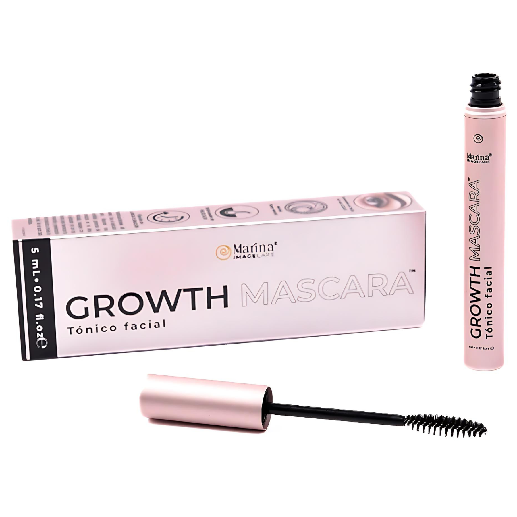 Growth Mascara Pestañina Tratamiento Alargadora de pestañas Marina Image Care