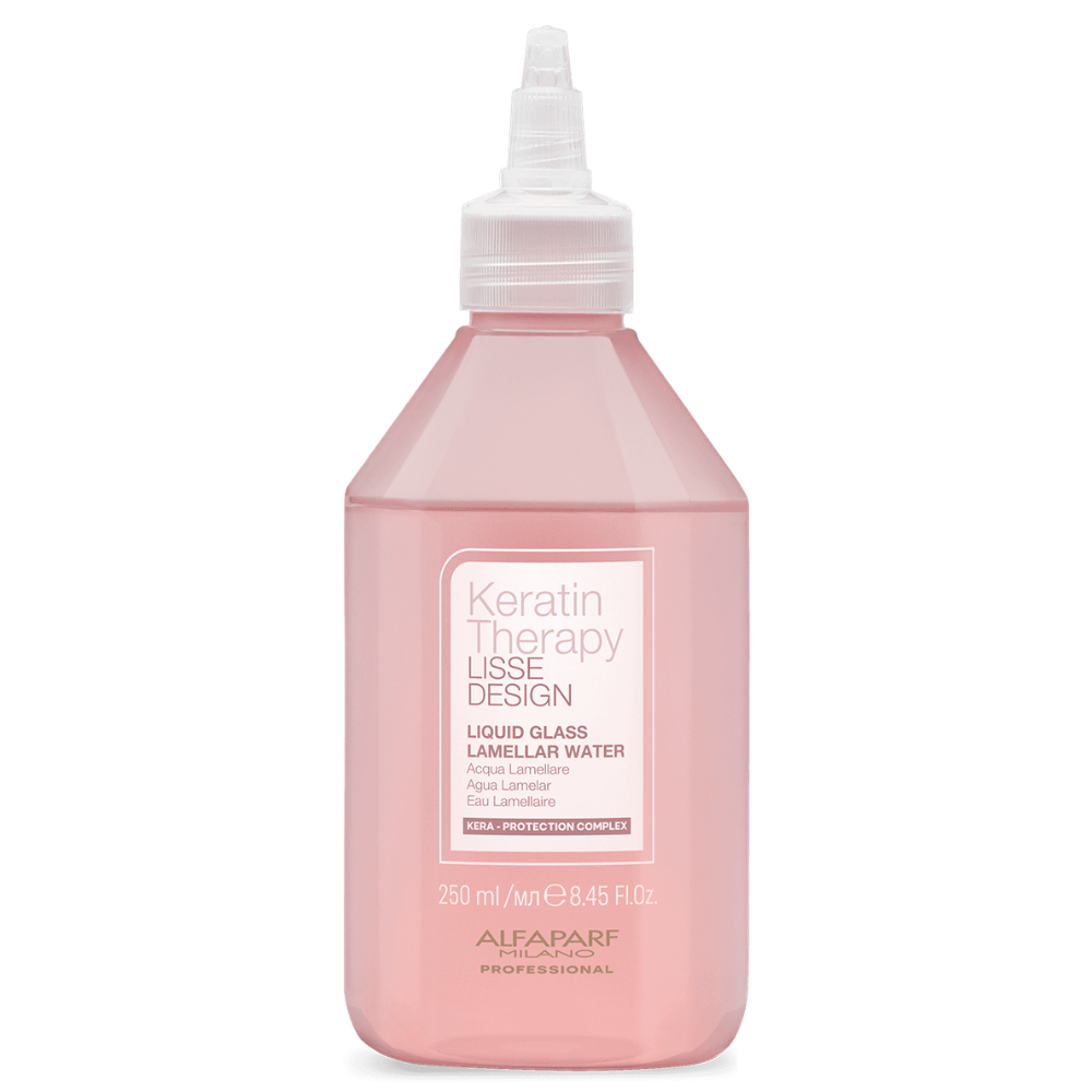 Keratin Therapy Lisse Design Liquid Glass Lamellar Water Agua Lamelar Alfaparf Milano
