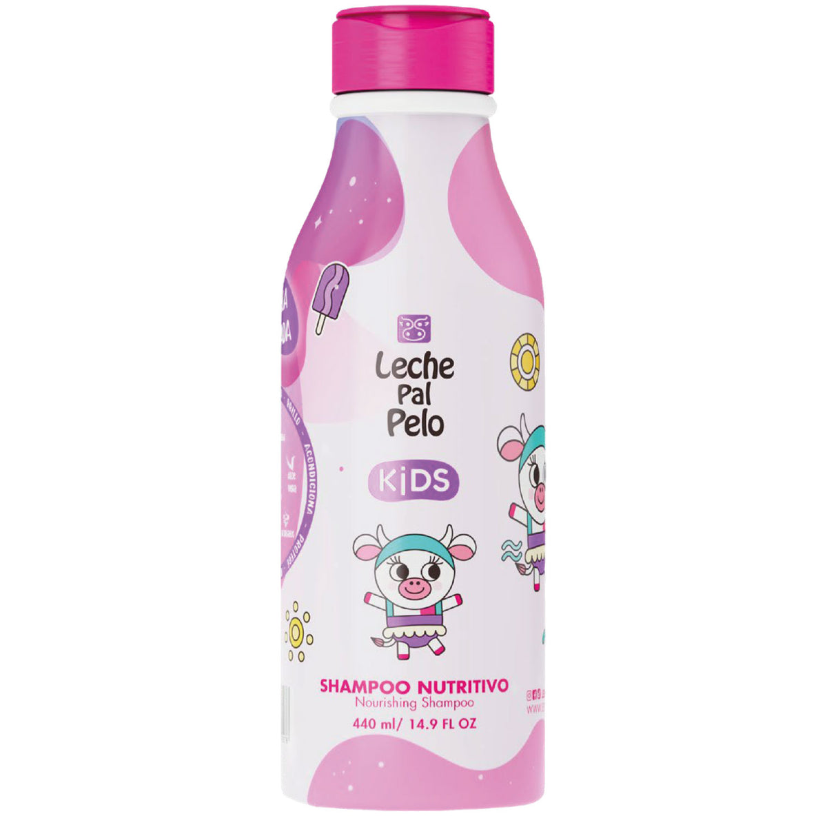 Kids Shampoo Nutritivo Leche Pal Pelo