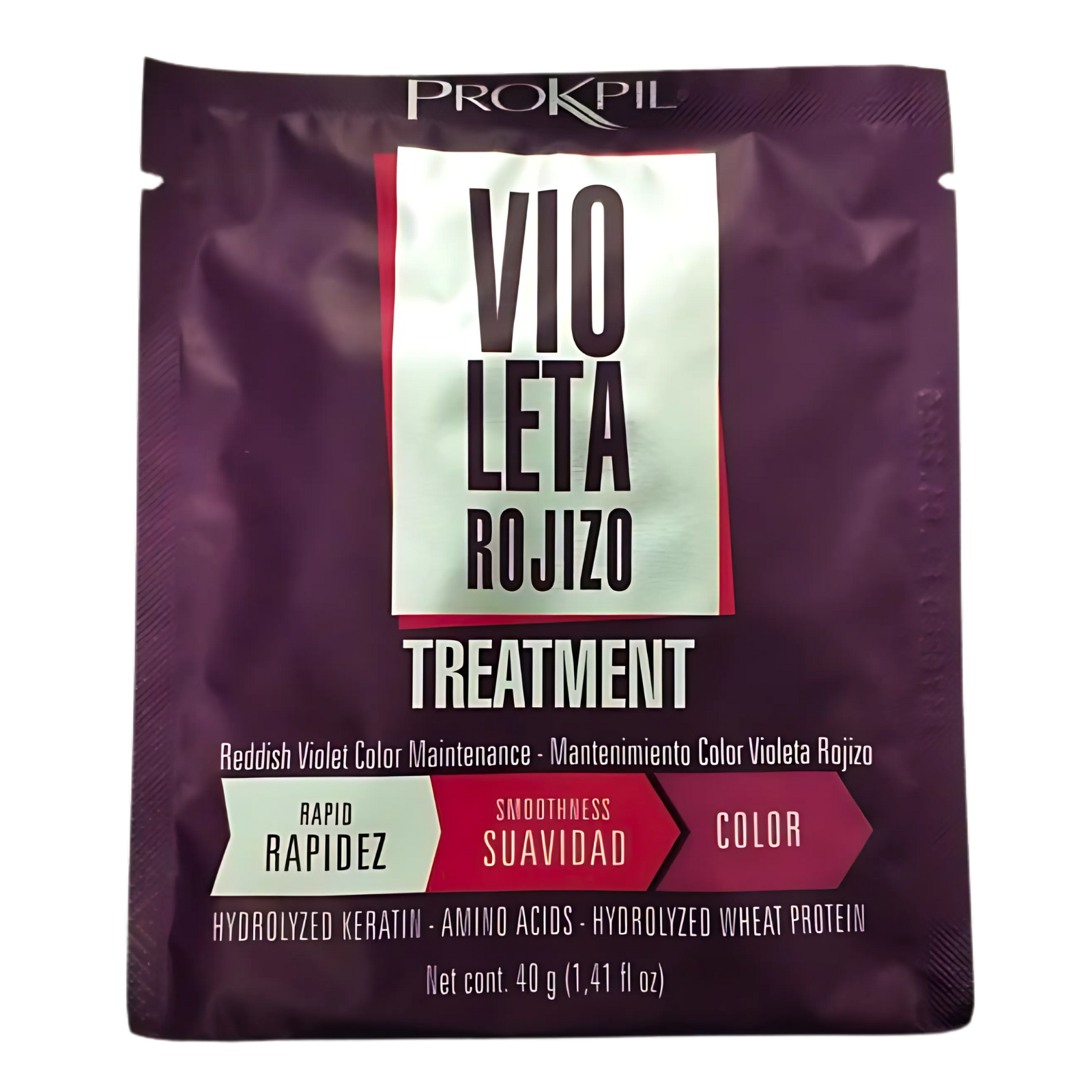Maintenance Tratamiento Color Violeta Rojizo Prokpil