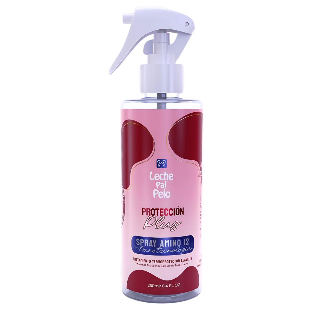 Protección Plus Spray Amino 12 Tratamiento Termoprotector Leave-In de Leche Pal Pelo