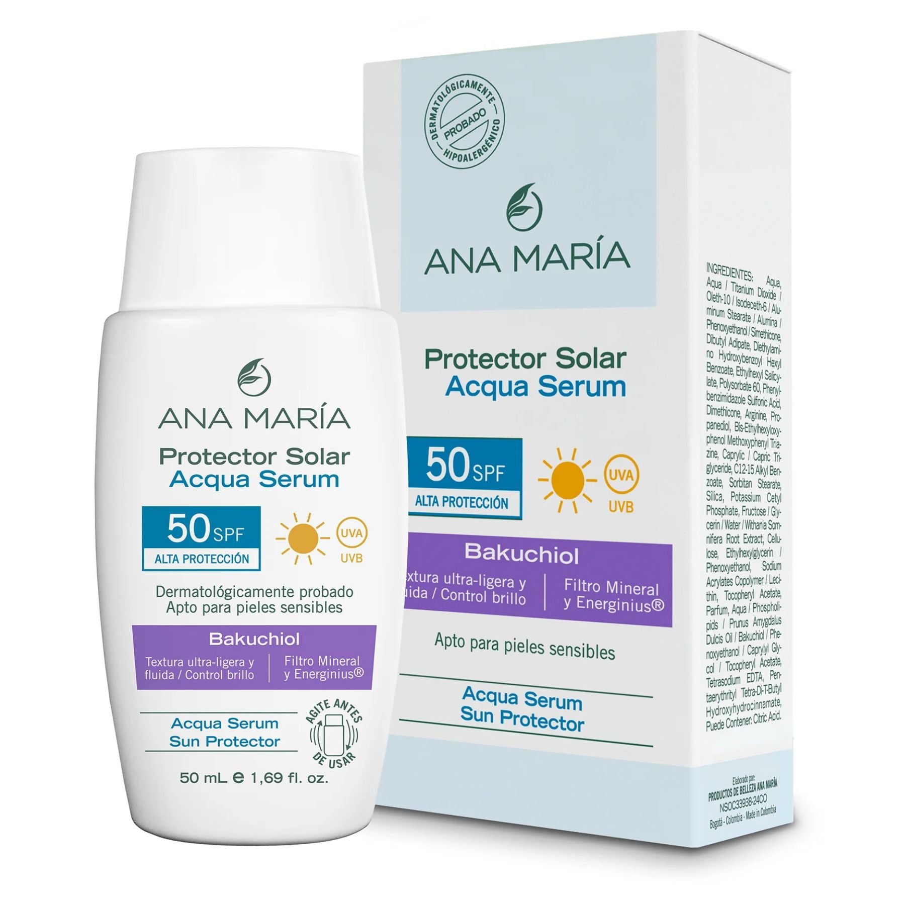 Protector Solar Acqua Sérum Ana María