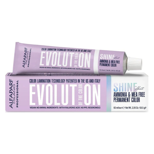 Tinte Evolution of the Color Shine Effect de Alfaparf Milano