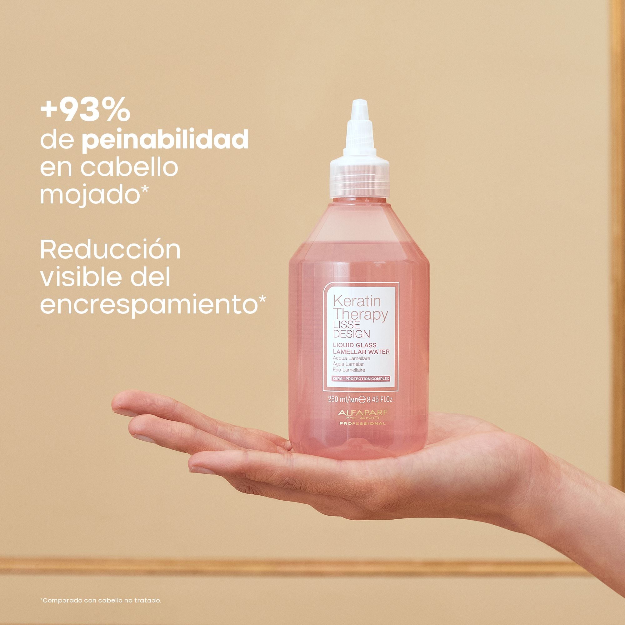 Keratin Therapy Lisse Design Liquid Glass Lamellar Water Agua Lamelar Alfaparf Milano