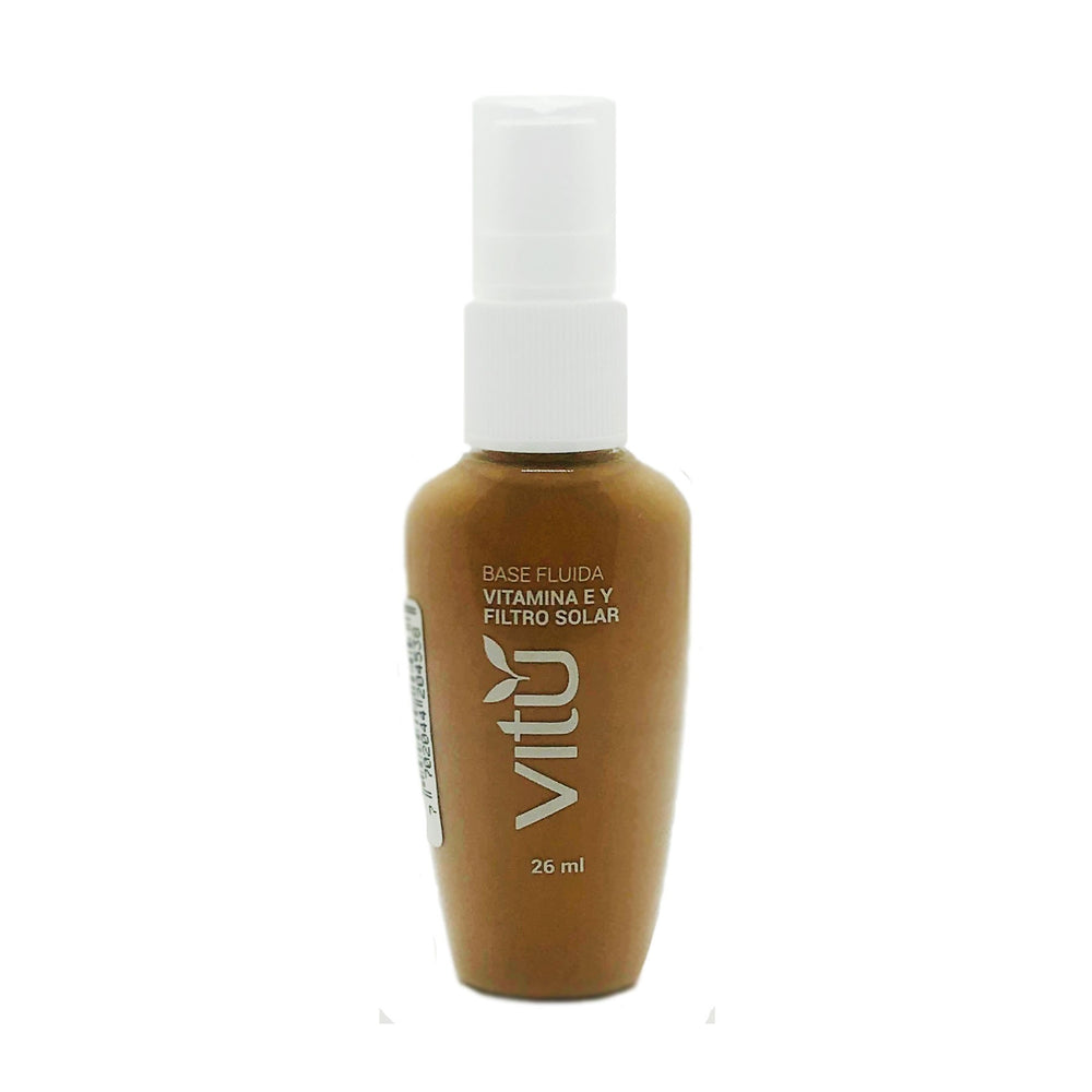 Base Fluida Vitamina E y Filtro Solar Vitú - Tienda de la Belleza