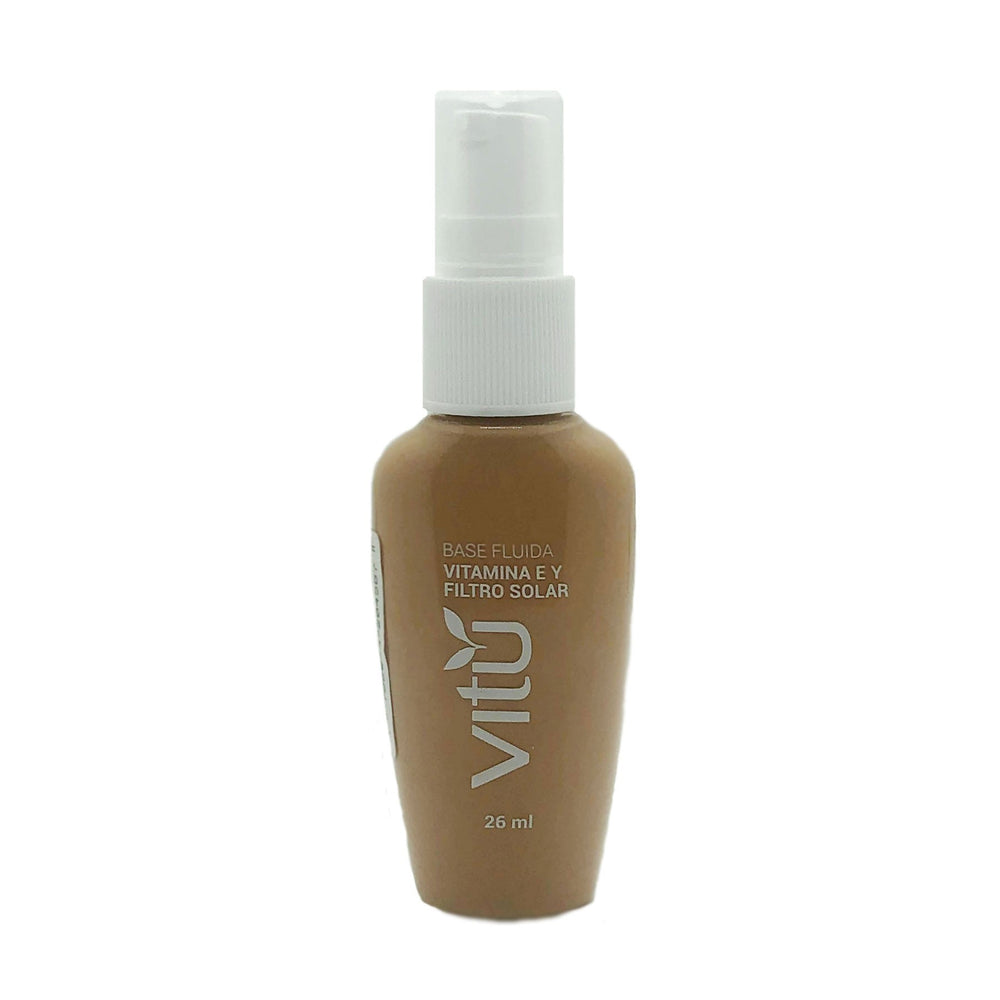 Base Fluida Vitamina E y Filtro Solar Vitú - Tienda de la Belleza