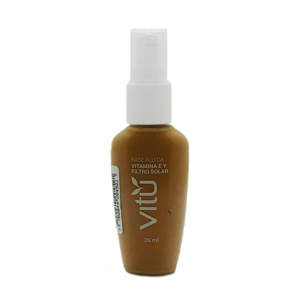 Base Fluida Vitamina E y Filtro Solar Vitú - Tienda de la Belleza