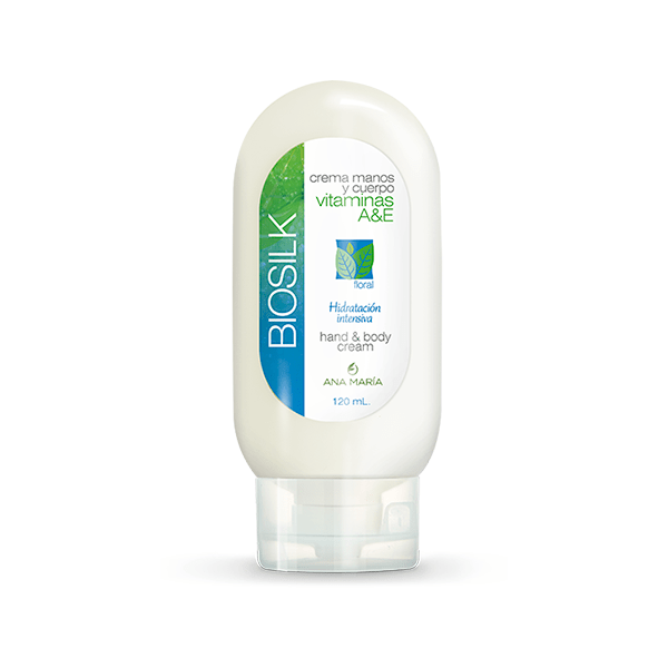 Crema Manos y Cuerpo con Vitaminas A y E Biosilk