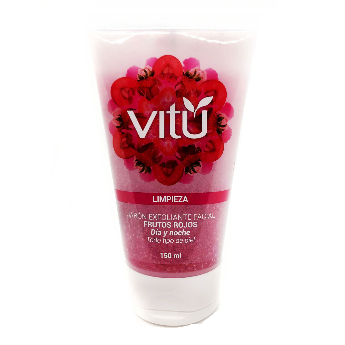 Jabón Exfoliante Facial Frutos Rojos Vitú