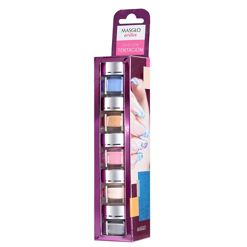 Kit Acrílico Colección Tentación Masglo