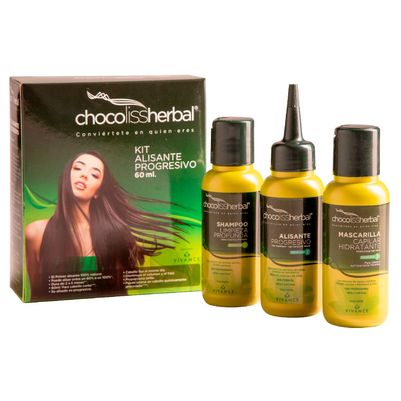 Kit Alisante Progresivo Chocoliss Herbal