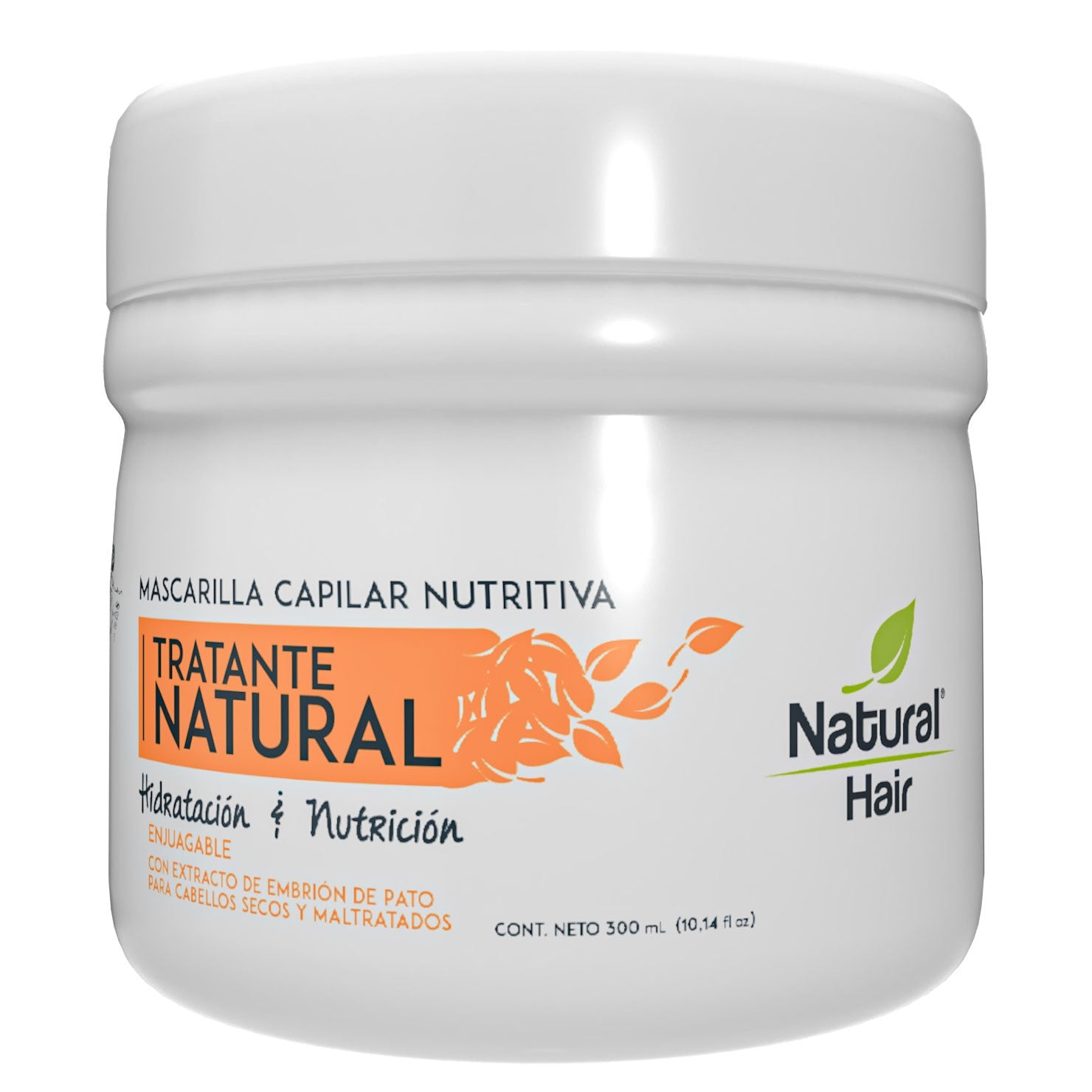 Mascarilla Capilar Nutritiva Tratante Natural - Natural Hair