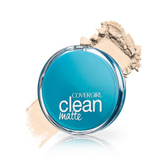 Polvo Compacto Clean Matte Control Grasa Covergirl