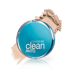 Polvo Compacto Clean Matte Control Grasa Covergirl