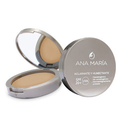 Polvo Facial Compacto Aclarante y Humectante Ana María