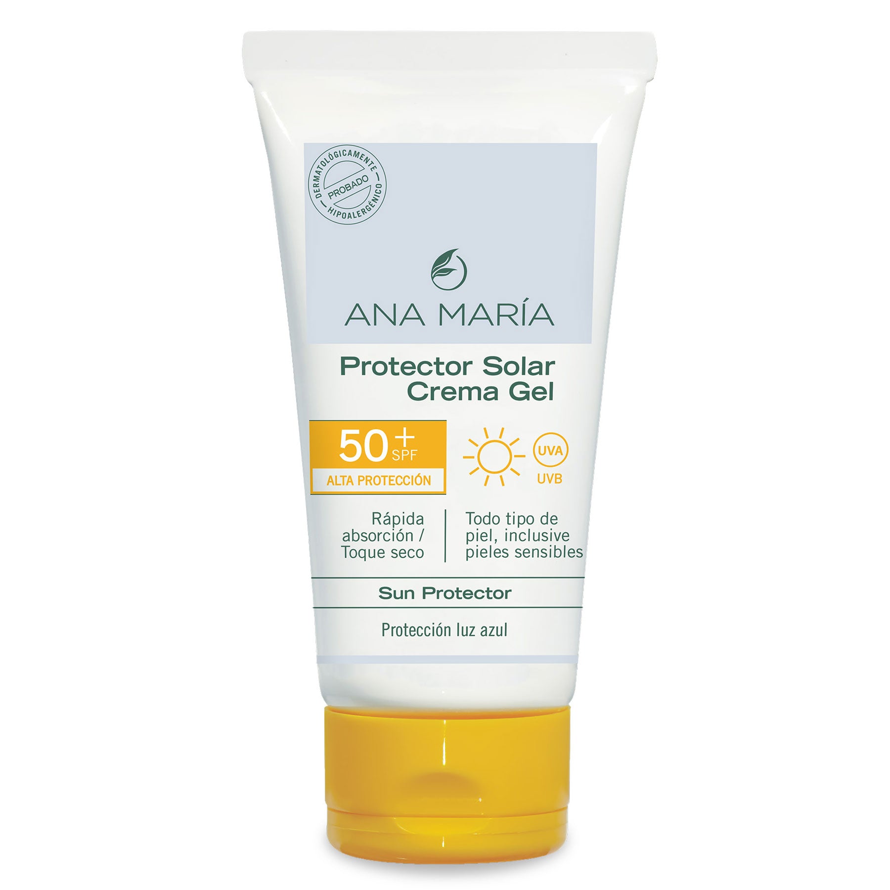 Protector Solar Crema Gel 50 SPF Ana María