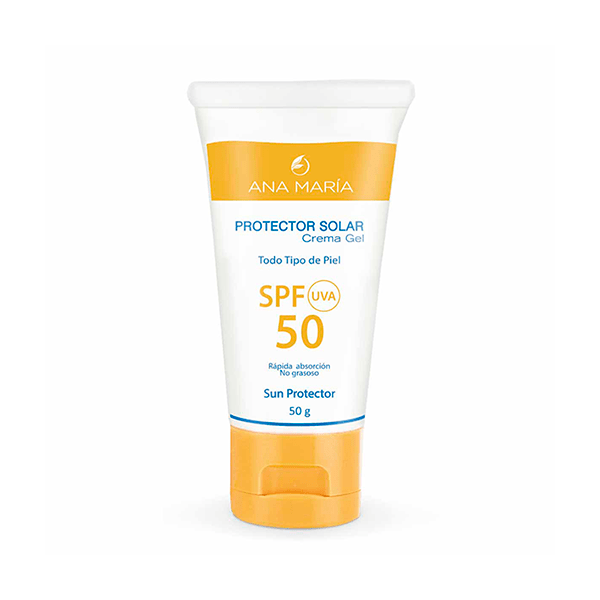 Protector Solar Crema Gel 50 SPF Ana María