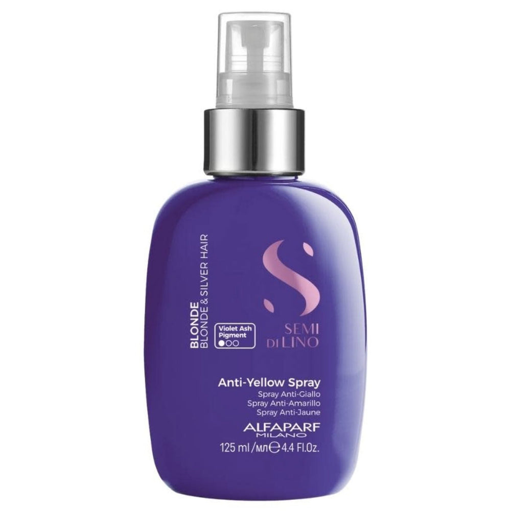 Semi Di Lino Blonde Anti-Yellow Spray Cabello Rubio y Plata Alfaparf Milano