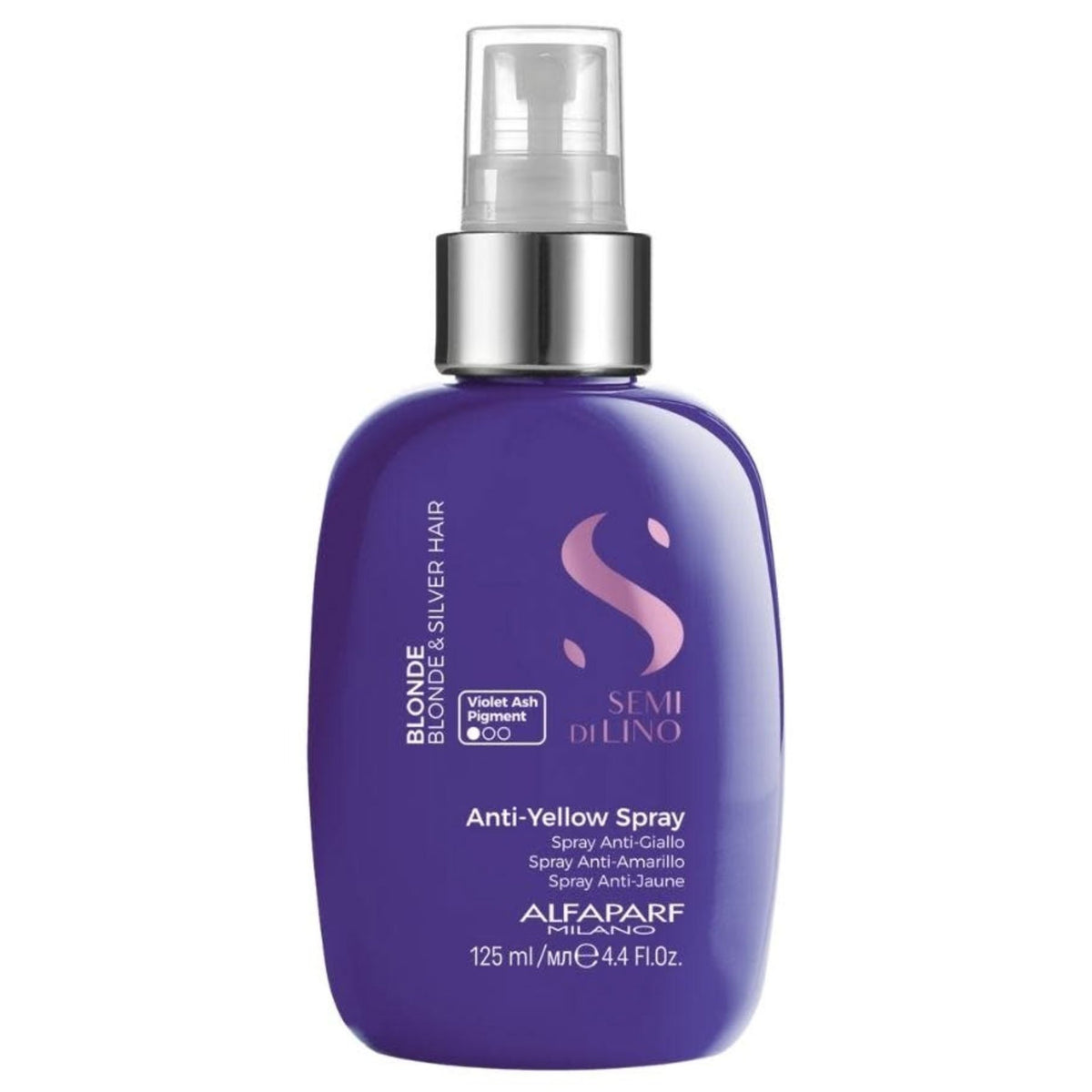 Semi Di Lino Blonde Anti-Yellow Spray Cabello Rubio y Plata Alfaparf Milano