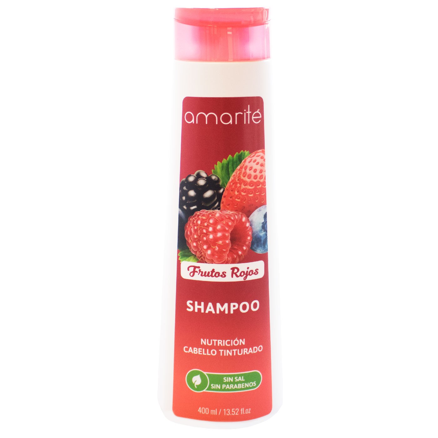 Shampoo Nutrición Tinturados Frutos Rojos Amarité