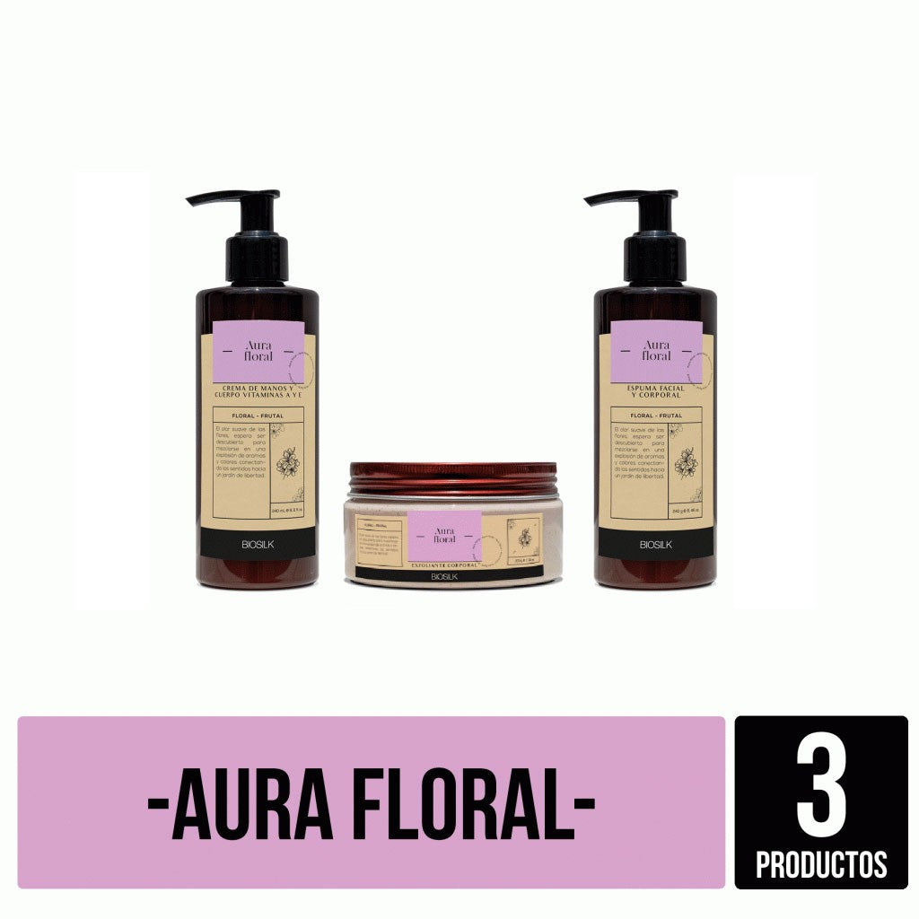 Kit Aura Floral Completo Biosilk