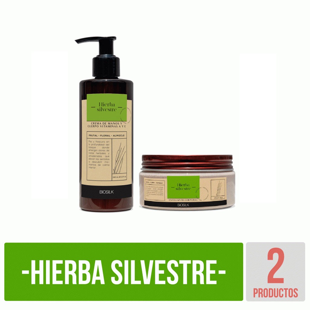 Kit Hierba Silvestre Básico Biosilk