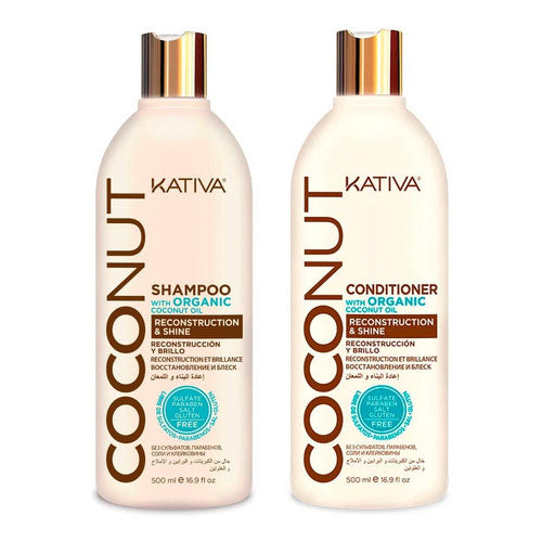 Kit Coconut Shampoo - Acondicionador Kativa