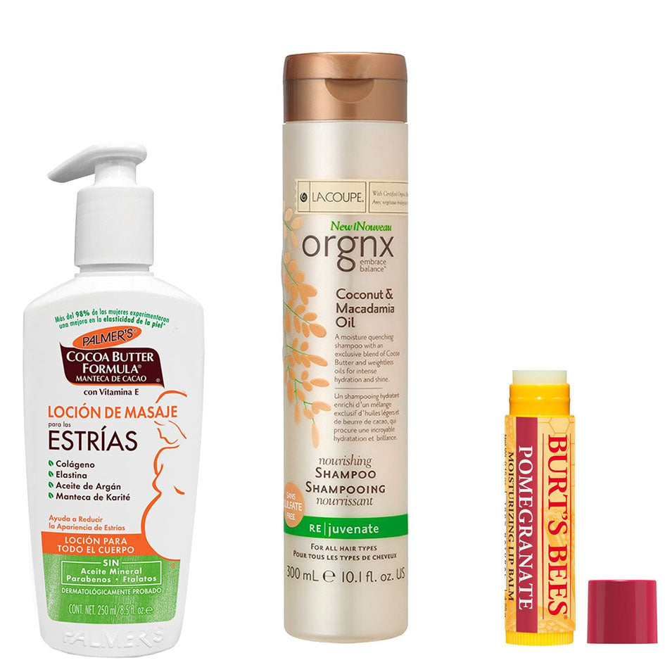 Kit Amor y Amistad #2 Palmer´s - LaCoupe-Orgnx - Burt´s Bees