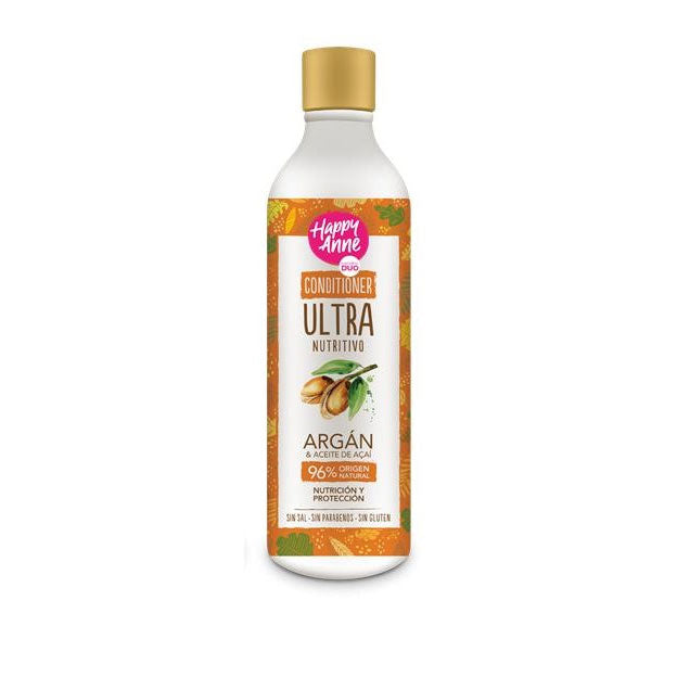 Ultra Nutritivo Argan y Aceite de Acaí Shampoo Vegano Happy Anne