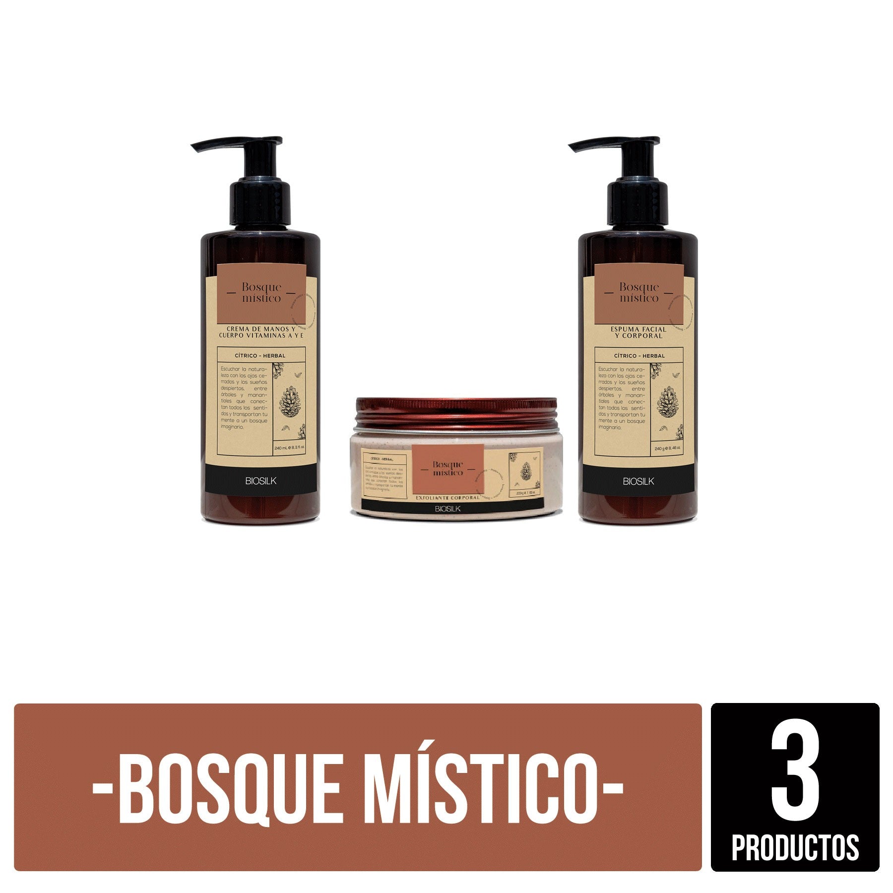 Kit Bosque Místico Completo Biosilk