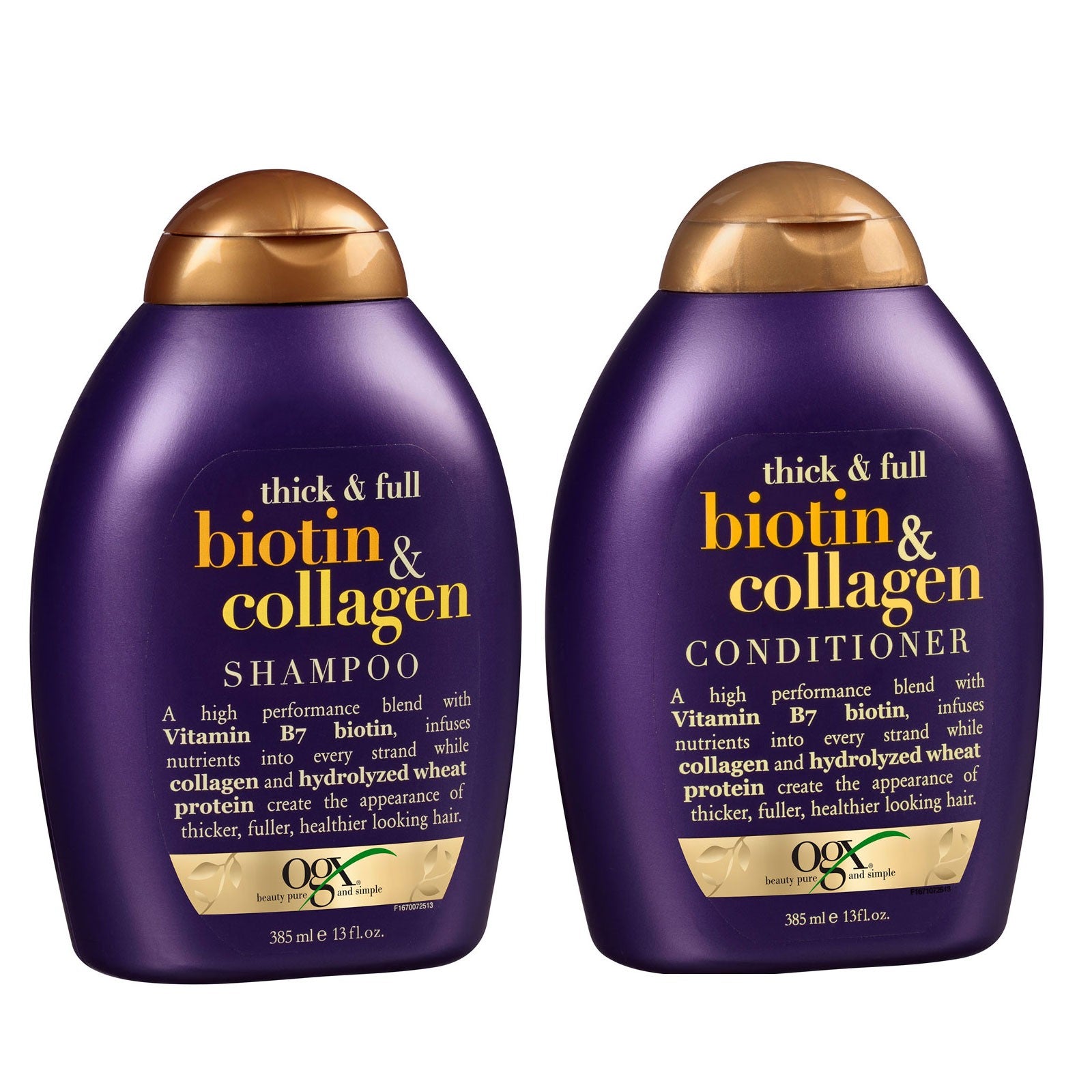 Kit Biotin &amp; Collagen Shampoo - Aconditioner Organix